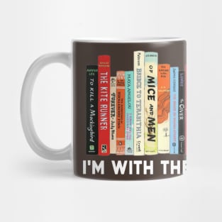 I'm with the banned, Banned Books, library Mug